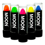 Moon Glow - Lápiz Labial Blacklight Neon Uv 0,16 Oz Intenso 