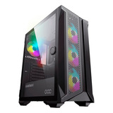 Gabinete Gamer Gamemax Bruffen C1 Negro 4 Ventiladores