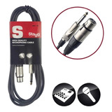 Cable Xlr Canon-plug Stagg Smc6xp 6 Metros Ficha Metalica