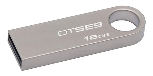 Pen Drive 16 Gb Kingston Dtse9h/16gb Metalico Chapa X 2u