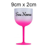 20 Adesivos Taça Gin 9cm Personalizado