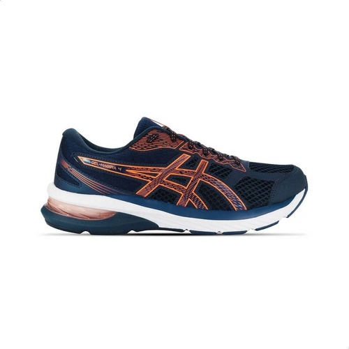 Tênis Para Masculino Asics Gel-nagoya 4 Cor Azul/laranja/branco - Adulto 43 Br