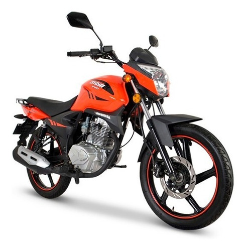 Moto Italika Dt150 Sport Naranja / Negro