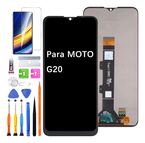 Pantalla Lcd Táctil Para Motorola Moto G20 Xt2128 Original