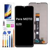 Pantalla Lcd Táctil Para Motorola Moto G20 Xt2128 Original