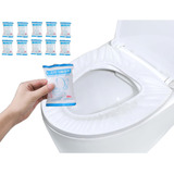 Asiento De Baño Desechable Fácil De Cargar Impermeable 10pcs