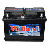 Bateria Willard Ca Ag + Derecha Medida 275/174/190 Willard