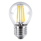 Pack X10 Lampara Led Gota Filamento Vintage 4w Calida Macrol