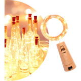 60 Guirnaldas Alambre Corcho Botella Luces Luz Led 