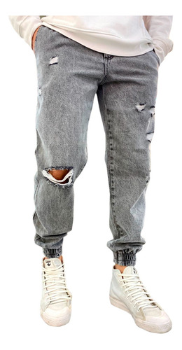 Jeans Jogger Snow Revston Varios Hombre Nuevo Azul