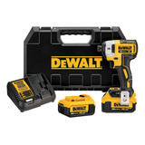 Atornillador Impac 20v S/carbones + 2 Bat Dewalt Dcf887m2-b2 Color Amarillo