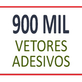 900 Mil Vetores Adesivos De Parede Decorativos Recorte 