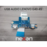 Pacha Usb Y Audio Lenovo G40-45