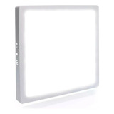 Painel Plafon Sobrepor Led 25w Quadrado 30x30 Slim 6000k