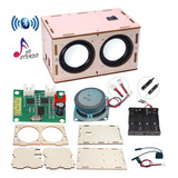 Cyoest Kit De Caja De Altavoz Bluetooth Diy Amplificador De 