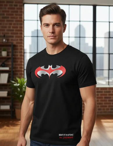 Playera Dc Batman Robin 1997