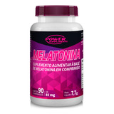 Melatonina 90 Capsulas - Power Supplements Sabor Sem Sabor