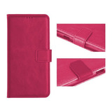 Capa Capinha Carteira Flip Pink Para Motorola Moto G52 / G82