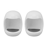 2pcs Mini Led Nail Lamp Cute Mini Eggshell Quick Drying Port