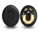 Espumas Earpad Almofadas Par Couro Compatível Para Bose Qc3