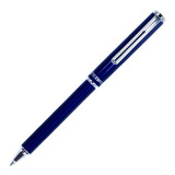 Bolígrafo Deslizable Pluma Mini Slide Pen Punto Medio Zebra. Color De La Tinta Negro Color Del Exterior Azul