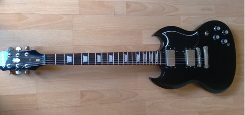 EpiPhone Sg 400 Negra + Funda Y Correa Snake - Gran Oferta !