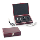 Set De Vino Remy Il Contiene 6 Piezas + Estuche Sacacorcho