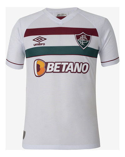 Camisa Fluminense Oficial Jogo 2 Umbro Original 23/24 Branca