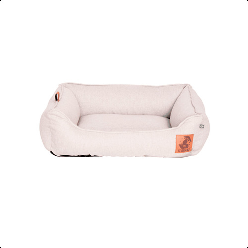 Cama Para Cachorro Mabu Pet - Linho Azul - Tamanho G 110x100