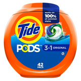 Tide Pods Liquid Laundry Detergent Soap Pacs, Compatible Con