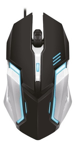 Mouse Gamer Rebelion 2400 Dpi Led Rgb Retroiluminado