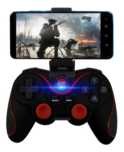 Control P/celular Bluetooth C/soporte Gamepad Android Rst170