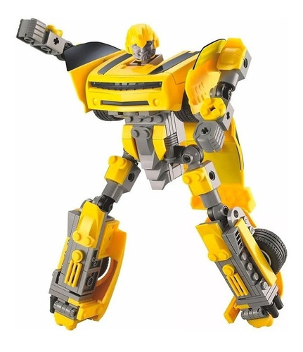 Robot Auto Bumblebee King Armable 139 Pcs Juguetes Niños