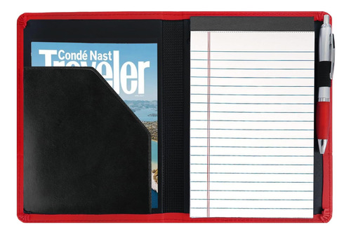 Lcjtop Padfolio Binder Organizador De Documentos A5 Con Bloc