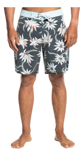 Boardshort Quiksilver Surfsilk Washed Sessions 18'' Hombre