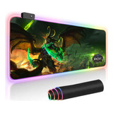 Illidan World Of Warcraft Rgb - Alfombrilla De Mouse Suave P