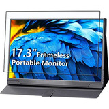 Monitor Portatil - Mejorado 17.3 Pulgadas P Fhd Ips Hdr