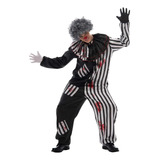 Eraspooky Halloween Bleeding Killer Clown Jumpsuit Hombres A