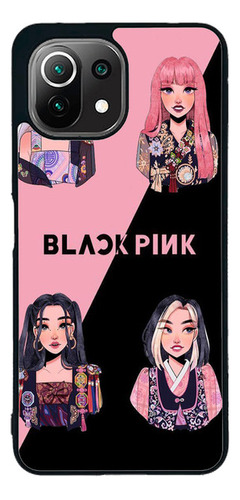 Funda Compatible Con iPhone De Blaack Pink #10