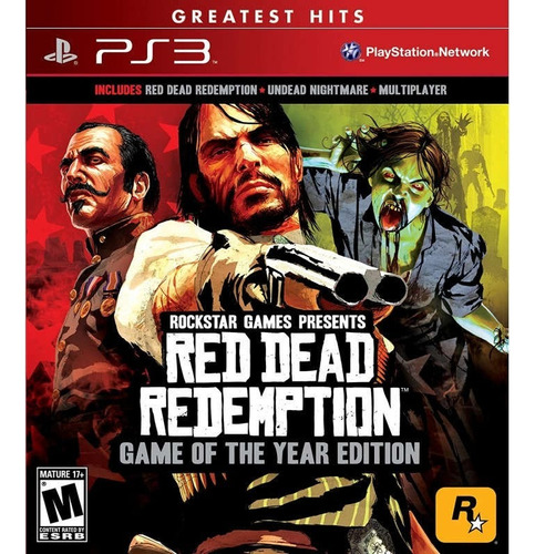 Red Dead Redemption  Game Of The Year Edition Ps3 Físico