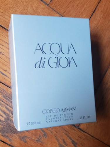 Acqua Di Gioia Giorgio Armani 100ml Sin Celofán Nuevo