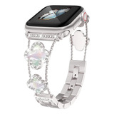 Para Apple Watch Ultra, Correa De Diamantes Para Mujer