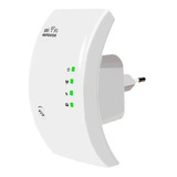 Repetidor De Sinal Wifi Expansor Wireless 300m Internet Cor Branco