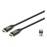 Manhattan Cable Hdmi Alta Velocidad Hdmi A Macho 2m Negro