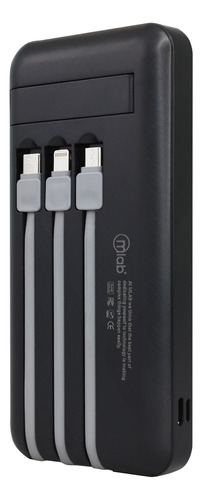 Batería Portátil, Powerbank 4.1  10.000mah Mlab