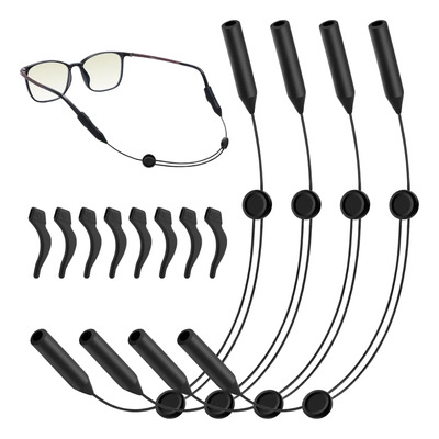 Correa Ajustable Sujetador Universal De Gafas De Cuerda 4pcs