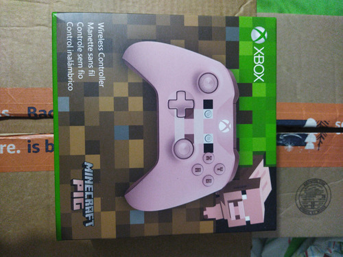 Control Xbox One Inalámbrico Minecraft Pig