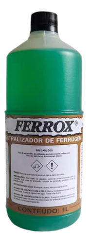 Ferrox Removedor Neutraliz. De Ferrugem 1 Litro