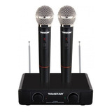 Microfono Inalambrico Para Cantar Doble Takstar Ts2200 Mano