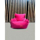 Puff Fiaca Sillon Comodo Pana Gamuzada G Y G.